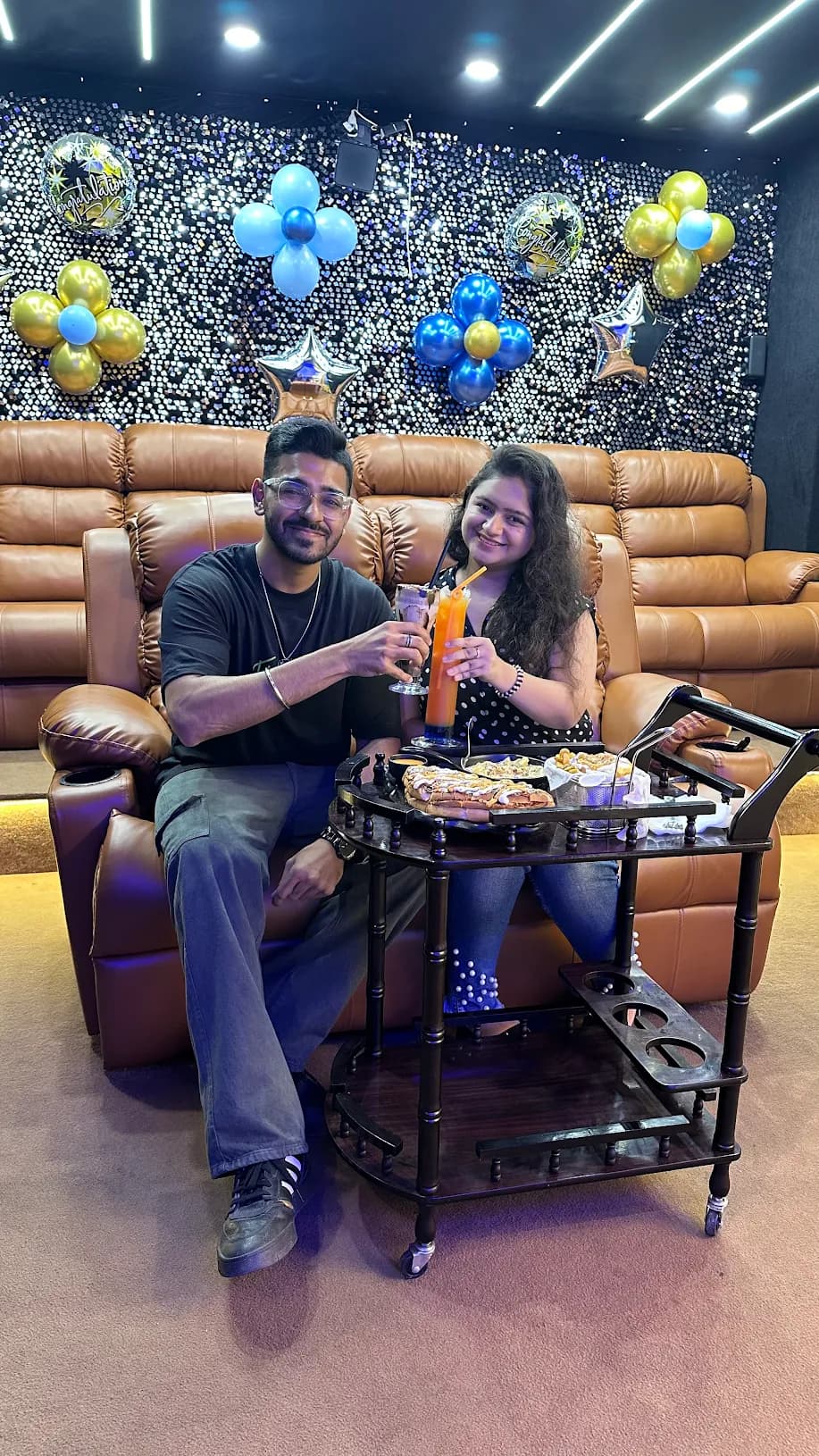 Just two hearts and a private screen