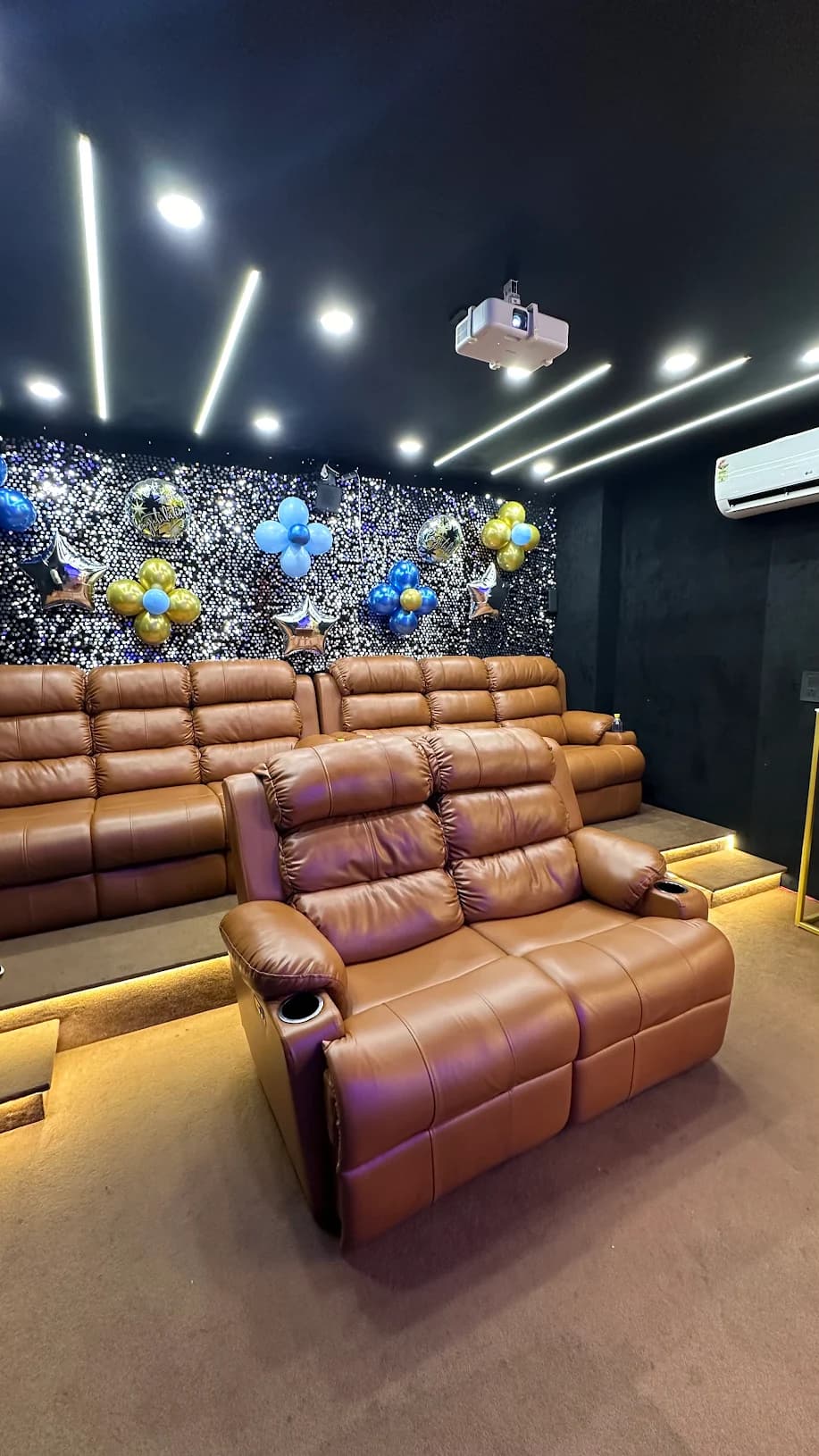 Just two hearts and a private screen